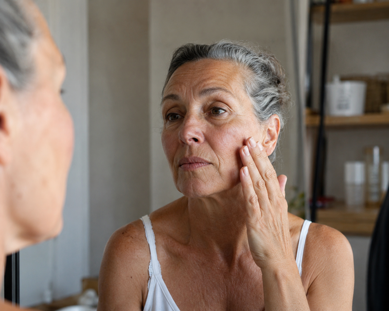 étude sur la sécheresse cutanée des femmes après 50 ans